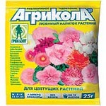 Агрикола для цветущих растений, 25г style=
